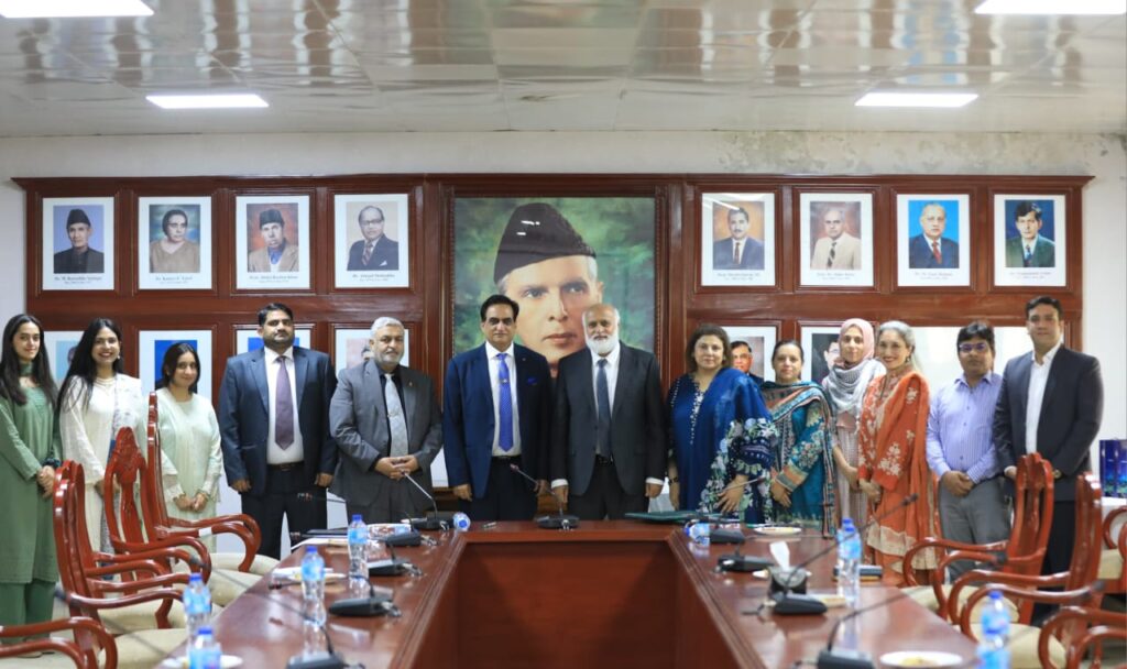 NIMA signed an MOU with QAU