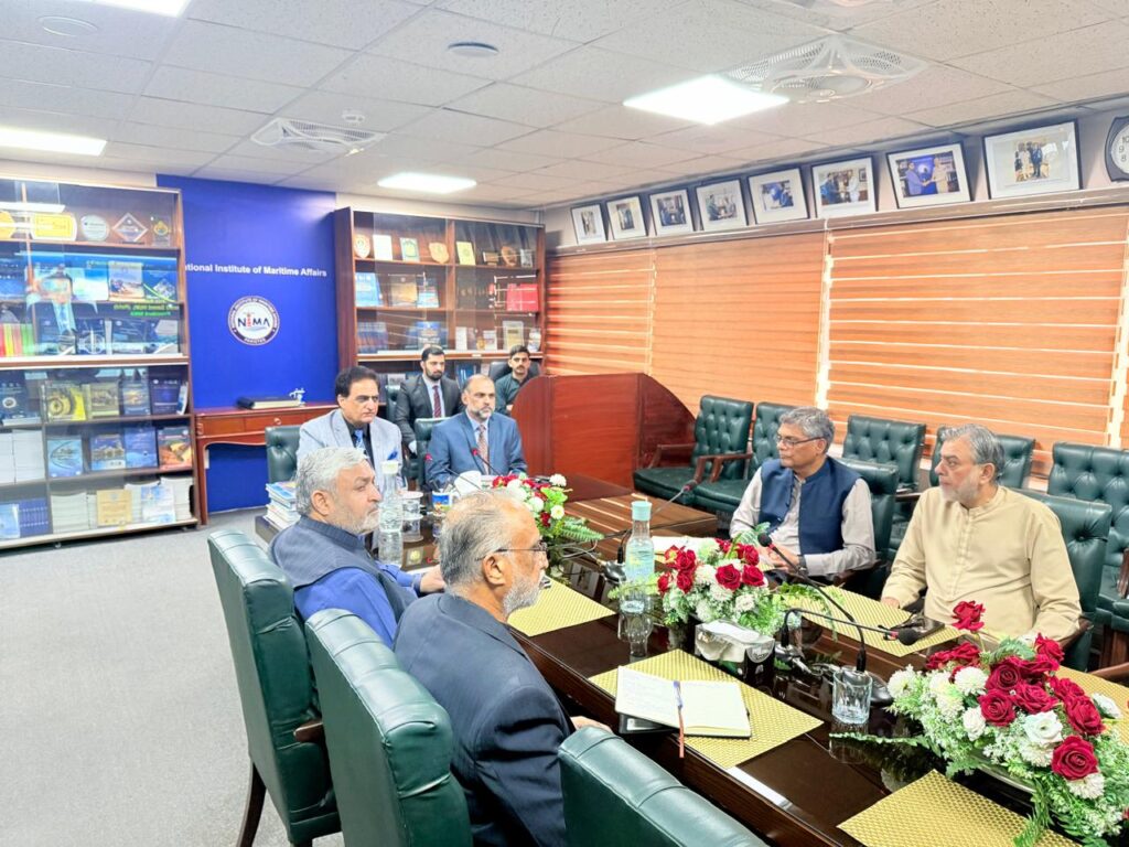 GM Operations KPT visited NIMA Islamabad and met with President NIMA