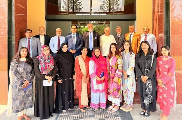 NIMA welcomed HE Majjid Bashir Ahmed, Honorary Consul of South Africa, and Lt Gen Sarfraz Sattar HI(M) Retd