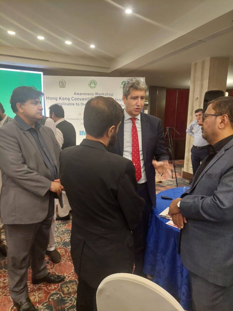 A two-day awareness workshop on HKC and ILO instruments applicable to the ship recycling industry