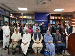 NIMA family bid a warm farewell to Ms. Saba Zeenat, our talented Research Associate