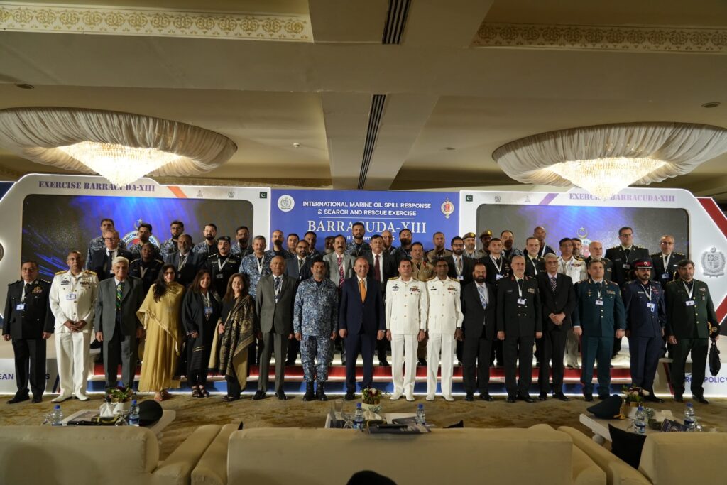 An international seminar, jointly organized by NIMA and PMSA was held in Karachi as part of Exercise BARRACUDA-XIII