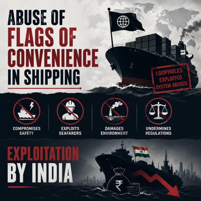 Abuse of ‘Flags of Convenience’ in Shipping and its Exploitation by India
